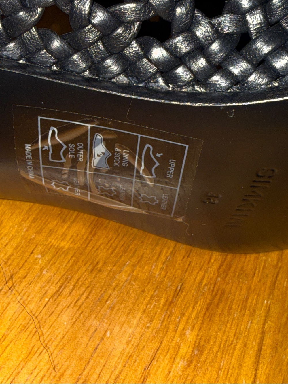 SIMKHAI Elia woven leather mules Size 36 - Picture 6 of 8